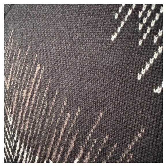 WOMEN'S ANNE KLEIN SWEATER BLACK LONG DRESS‎ SIZE MEDIUM - Picture 3 of 6